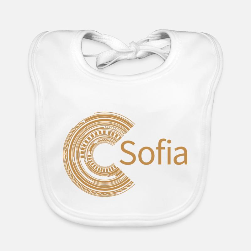 For Sofia Organic Baby Bibs