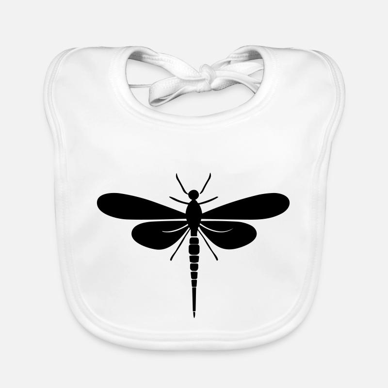 Libellule Bavoir bio Bébé