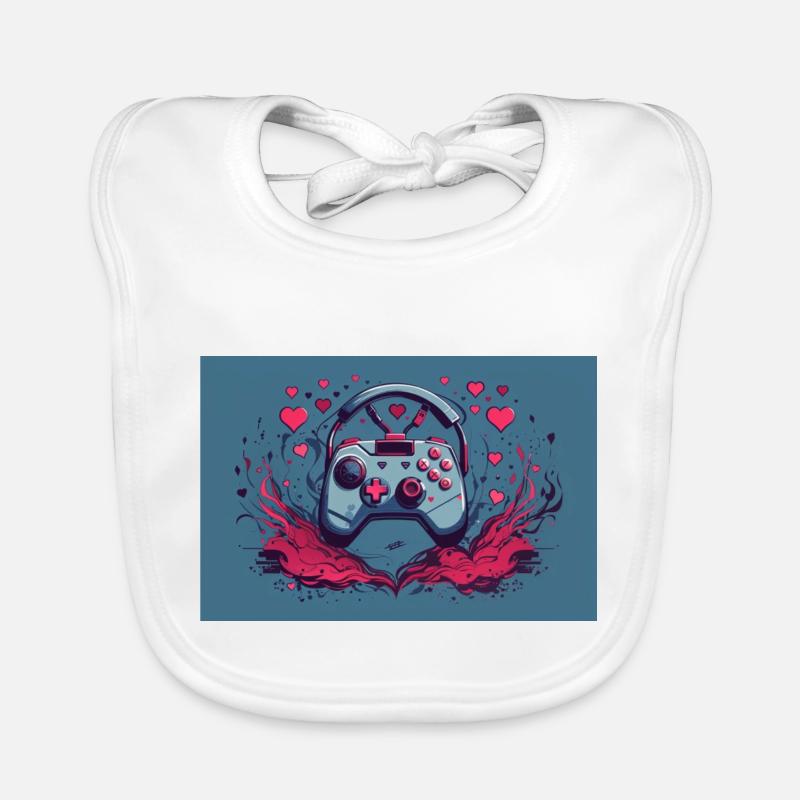 einen Gaming-Controller Baby Bio-Lätzchen