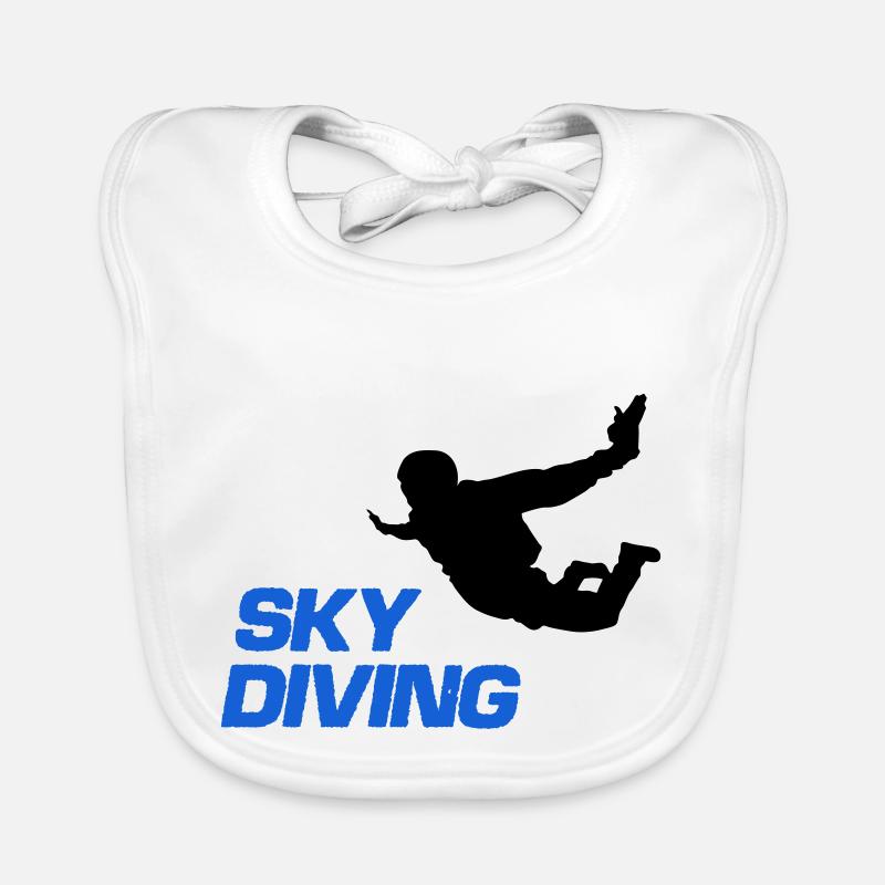 Parachutisme Bavoir bio Bébé