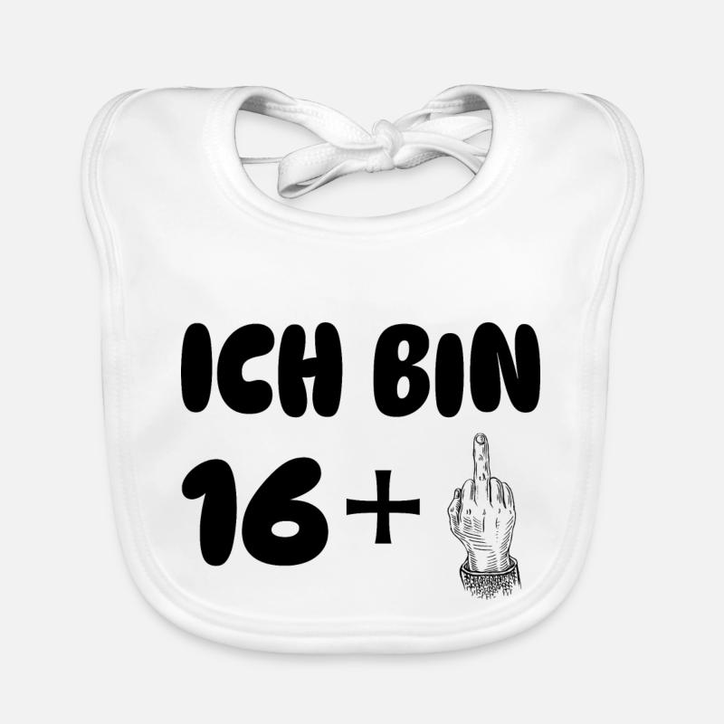 ich bin 17 Baby Bio-Lätzchen