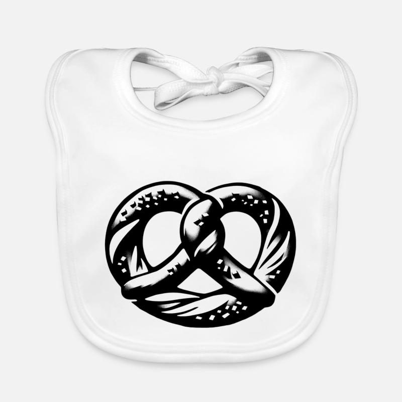 BREZEL Backwaren pretzel Baby Bio-Lätzchen