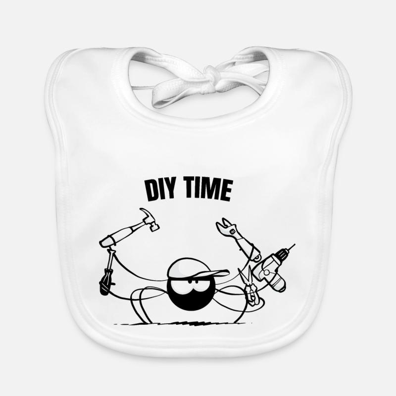 Beth die Spinne - DIY (Textversion) Baby Bio-Lätzchen