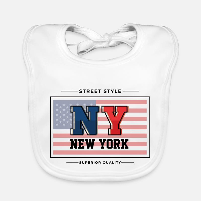 New York Organic Baby Bibs