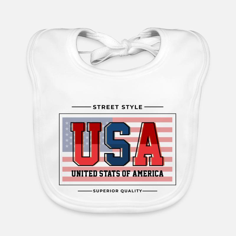 United States Organic Baby Bibs