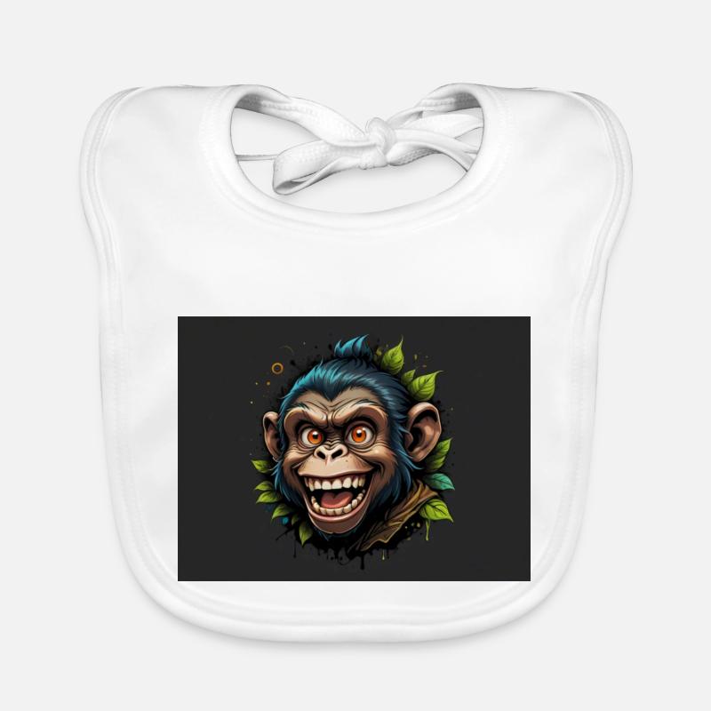 Affe Baby Bio-Lätzchen