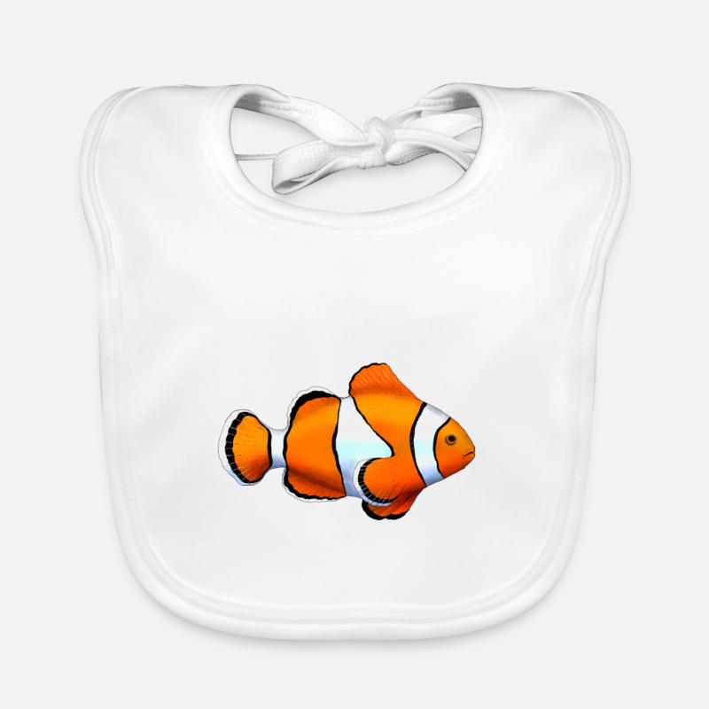 PAYASO FISH Organic Baby Bibs