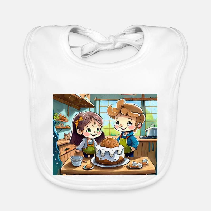 comptines allemandes illustrées bande dessinée Bake Cake Bavoir bio Bébé