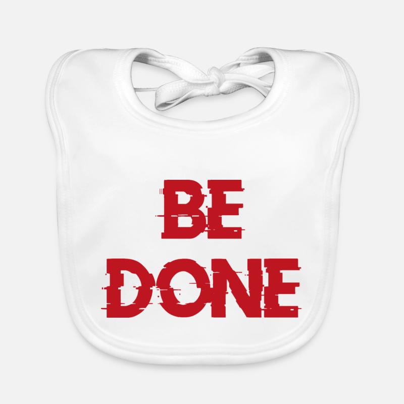 BE DONE Organic Baby Bibs