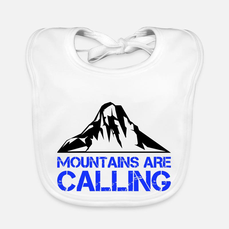 Mountains Mountains Organic Baby Bibs