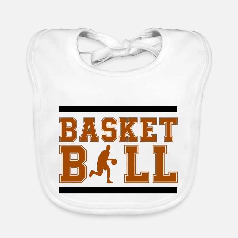 basket-ball Bavoir bio Bébé