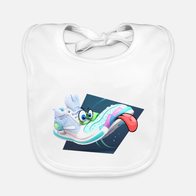crazy sneaker Baby Bio-Lätzchen
