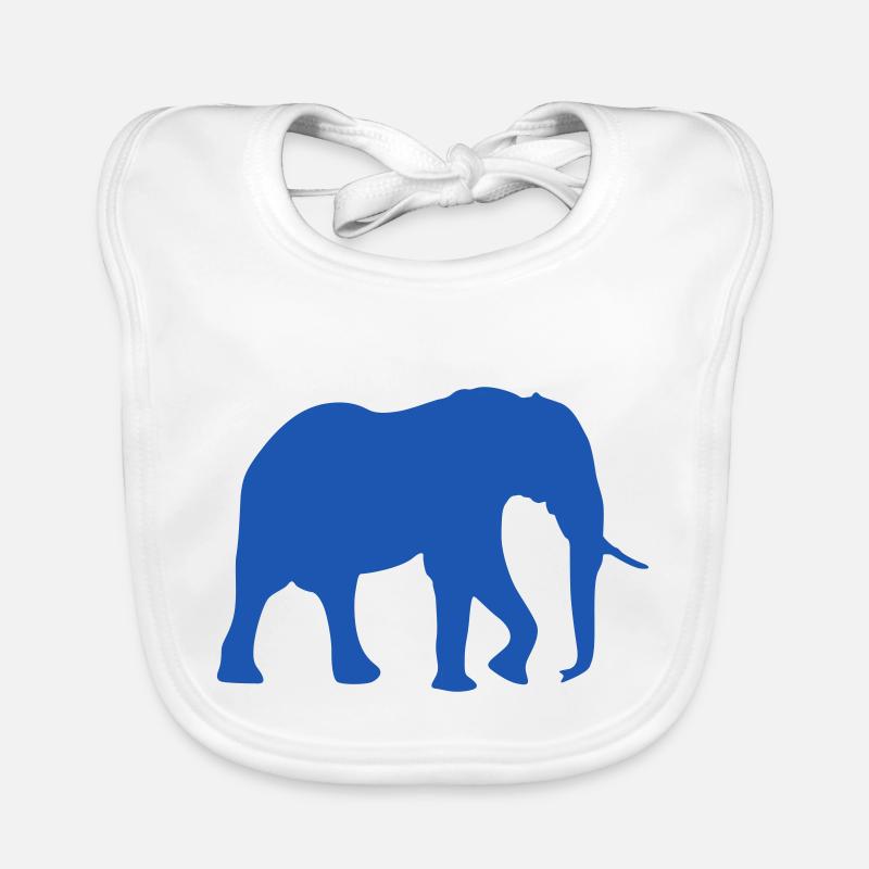 Elephant Organic Baby Bibs