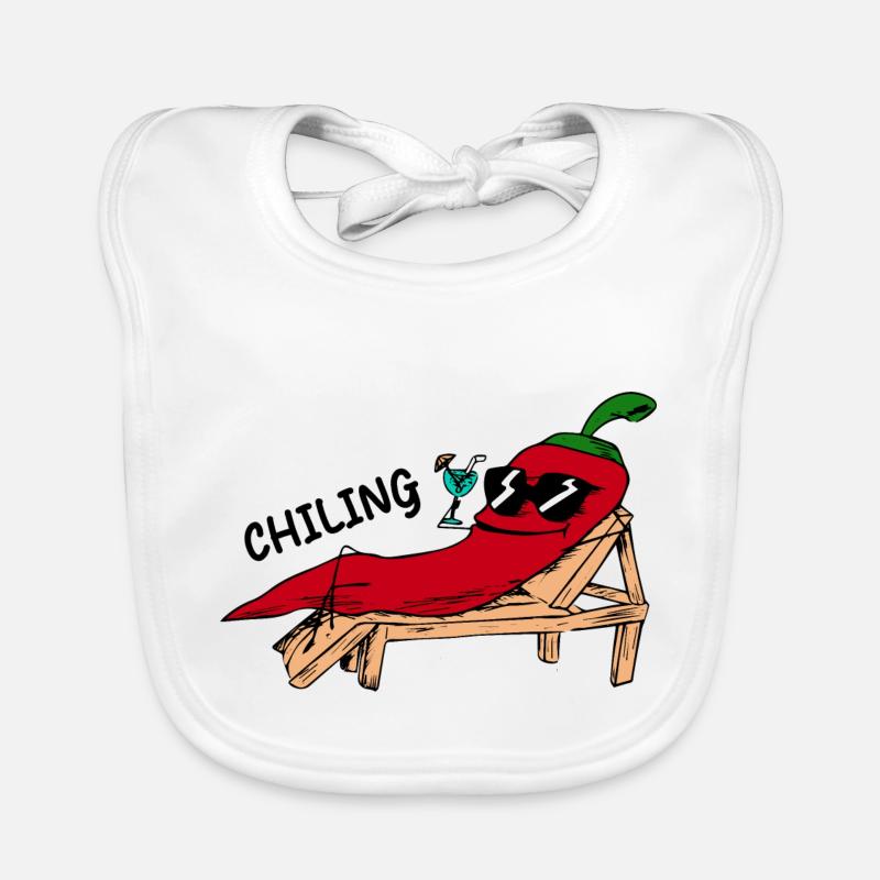 Lustiges Bild Witzig Humor Geschenkidee Baby Bio-Lätzchen