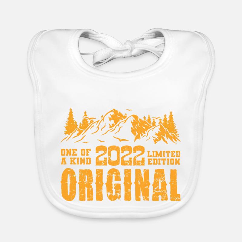 Geburtstagsgeschenk 2022 - 2022 Baby Bio-Lätzchen