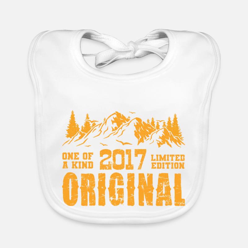Geburtstagsgeschenk 2017 - 2017 Baby Bio-Lätzchen