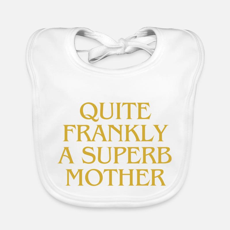 Franchement, une mère superbe Bavoir bio Bébé