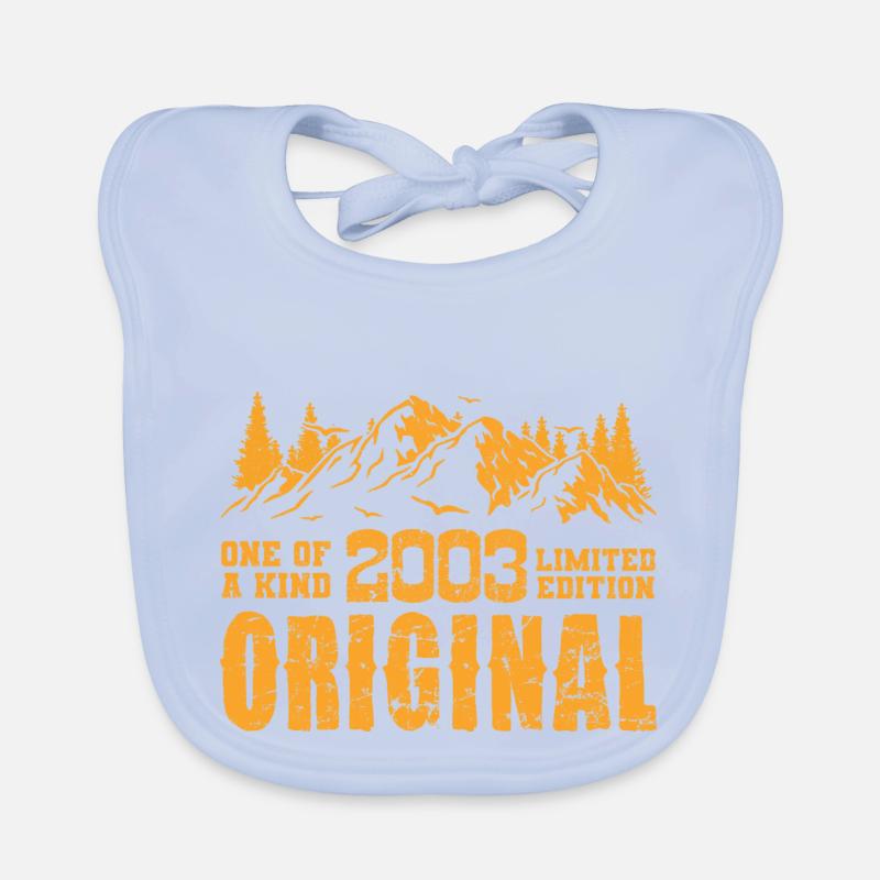 Geburtstagsgeschenk 2003 - 2003 Baby Bio-Lätzchen