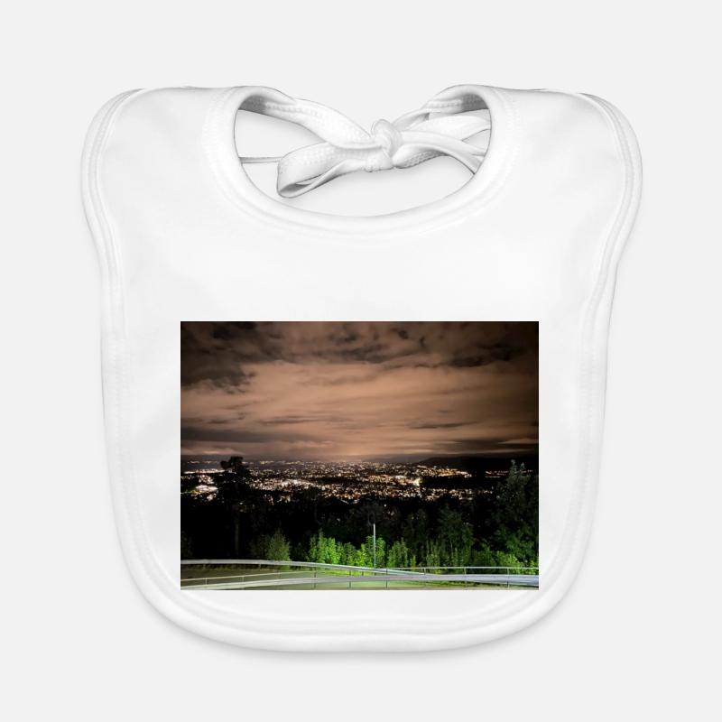 Oslo by night Organic Baby Bibs
