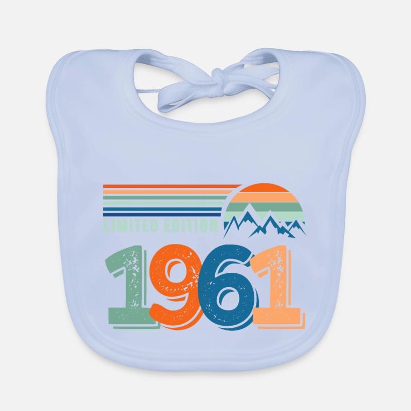 Limited edition 1961 Organic Baby Bibs