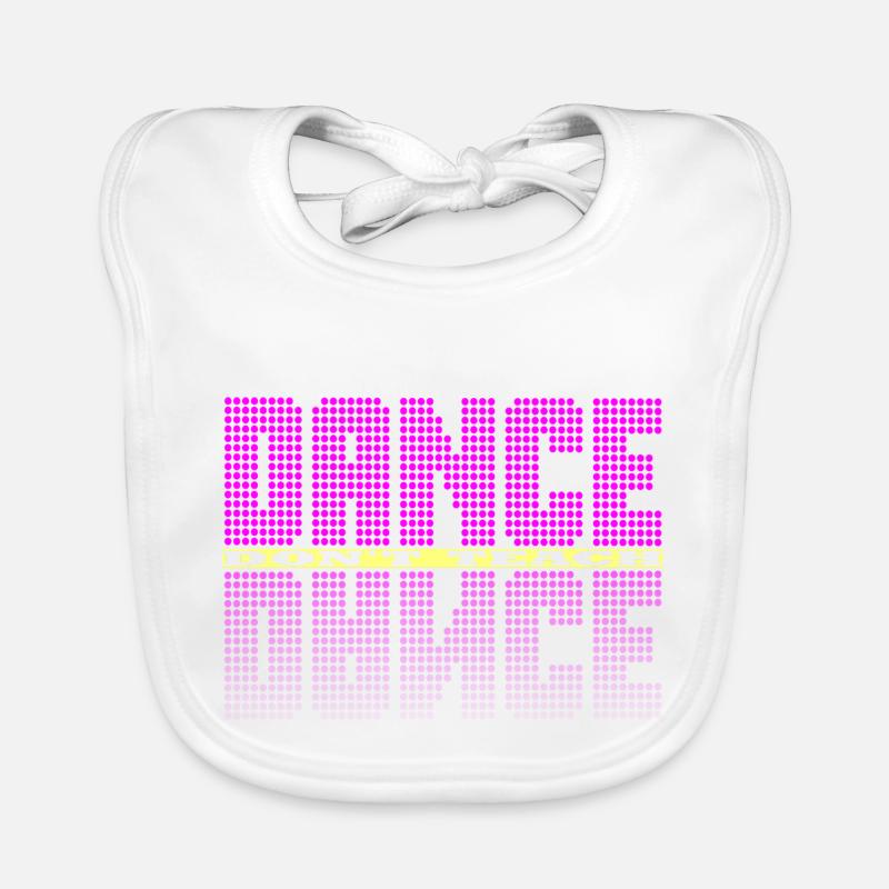 Dance dont teach Baby Bio-Lätzchen