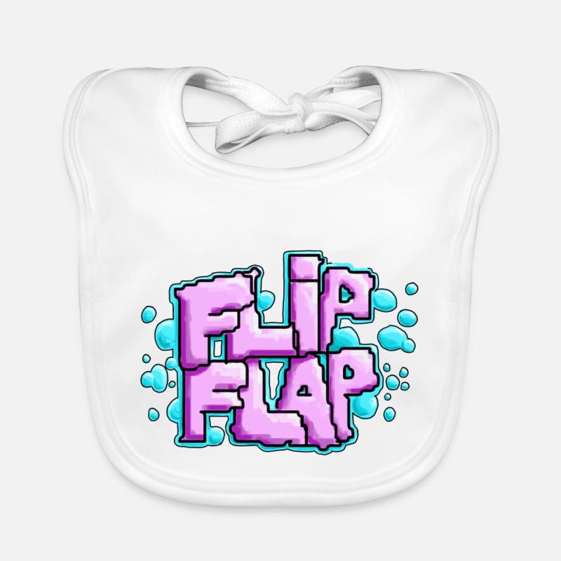 Flip flap Bavoir bio Bébé