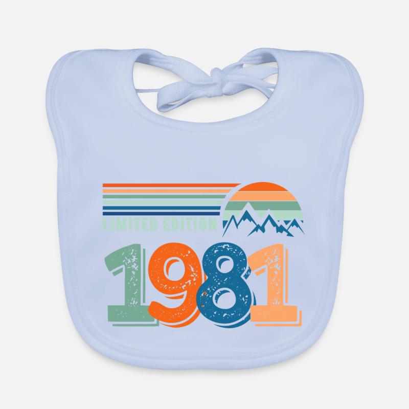 Limited edition 1981 Bavoir bio Bébé