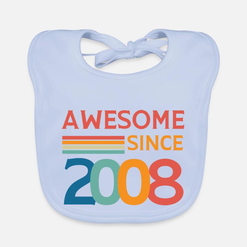 Awesome since 2008 Bavoir bio Bébé