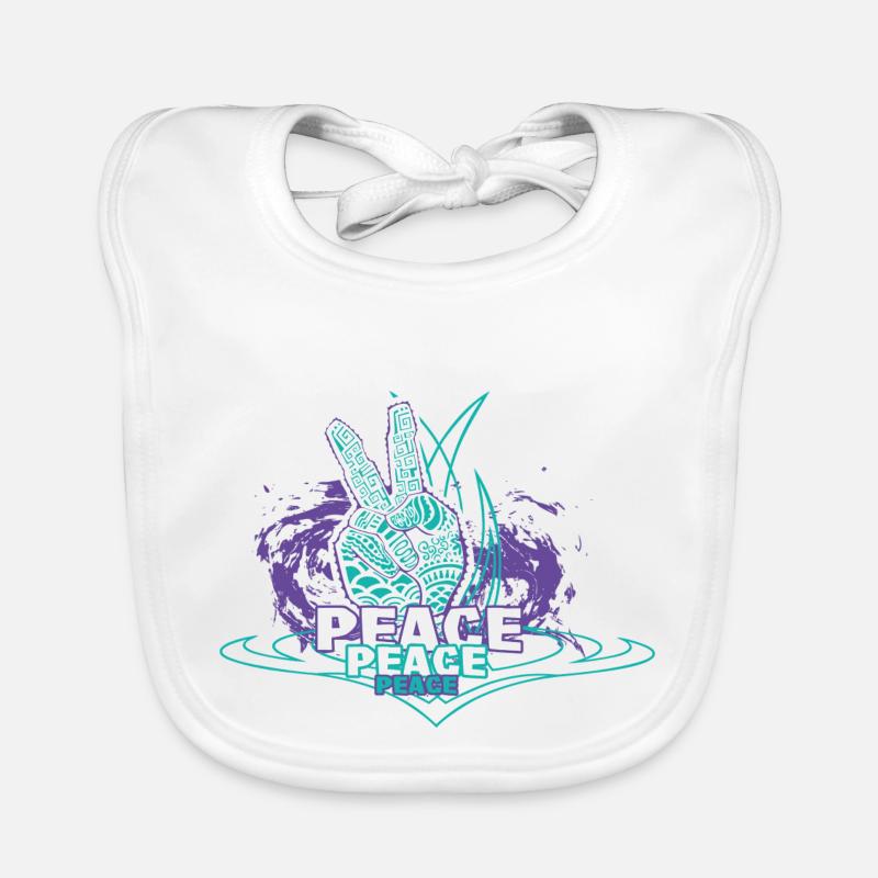 peace Baby Bio-Lätzchen