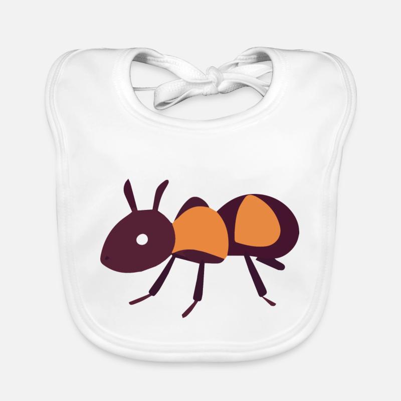 Ant Organic Baby Bibs