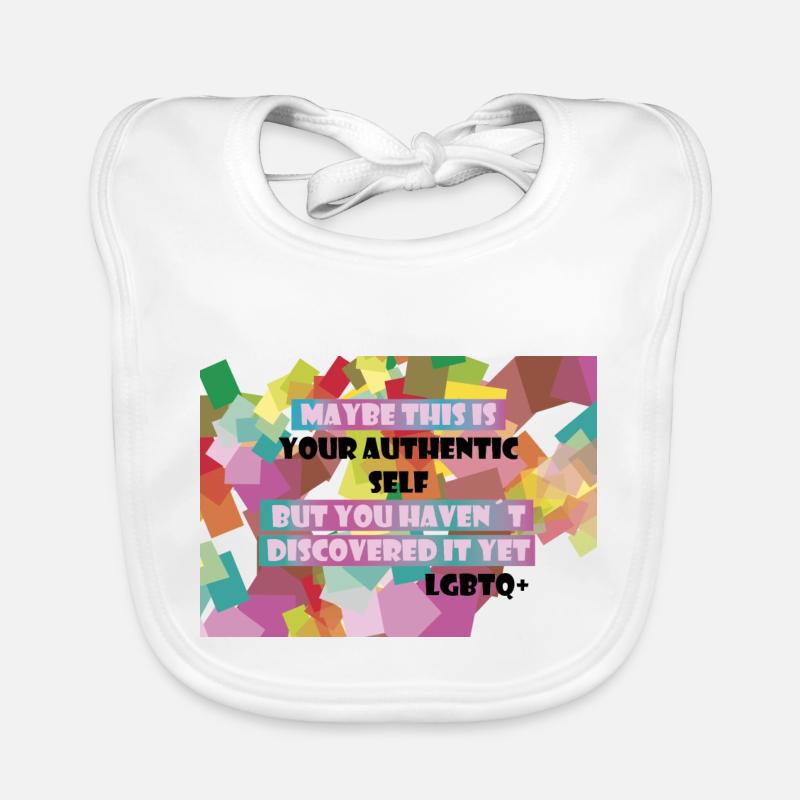 Wer bin ich? LGBTQ+? Baby Bio-Lätzchen