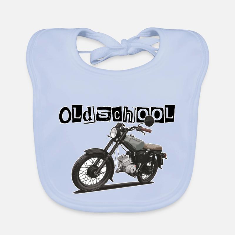 S51 (grey) // Illustration Organic Baby Bibs