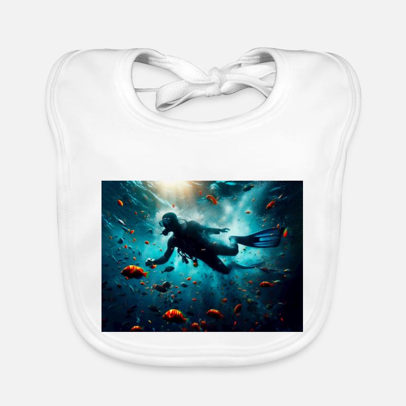 Diver Organic Baby Bibs