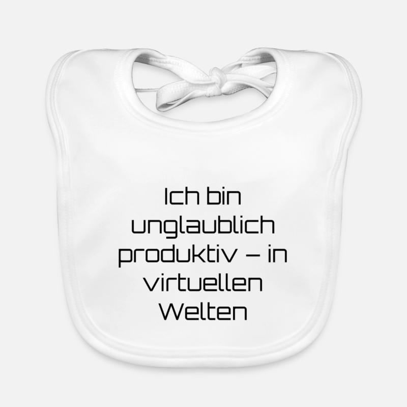 Typisch-Gamer Baby Bio-Lätzchen
