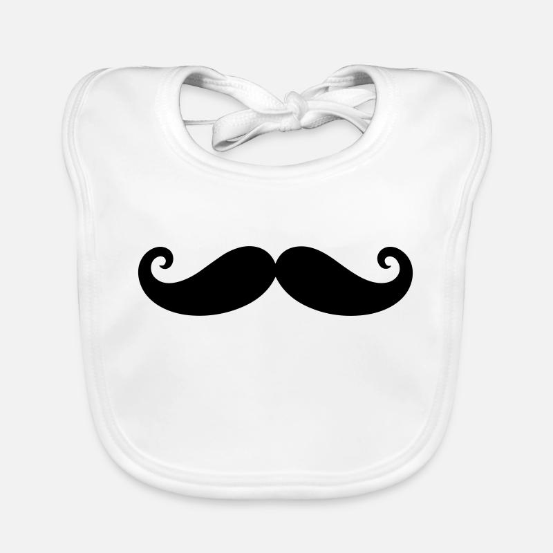 Moustache Organic Baby Bibs