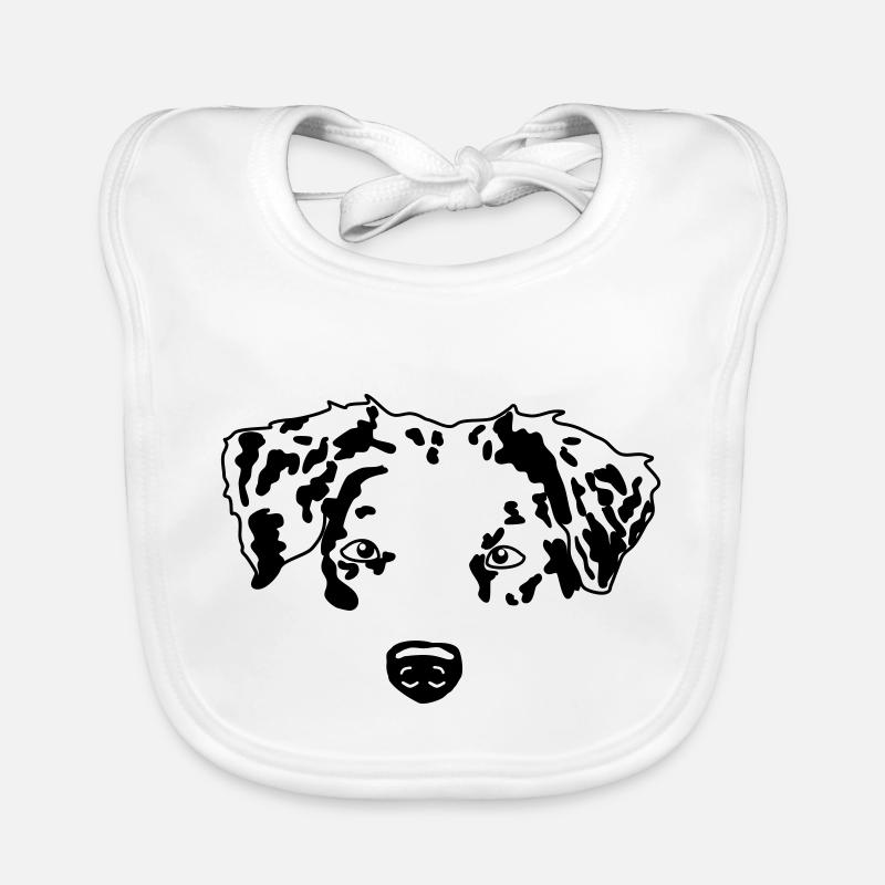 Berger australien minimal chien Aussie Bavoir bio Bébé