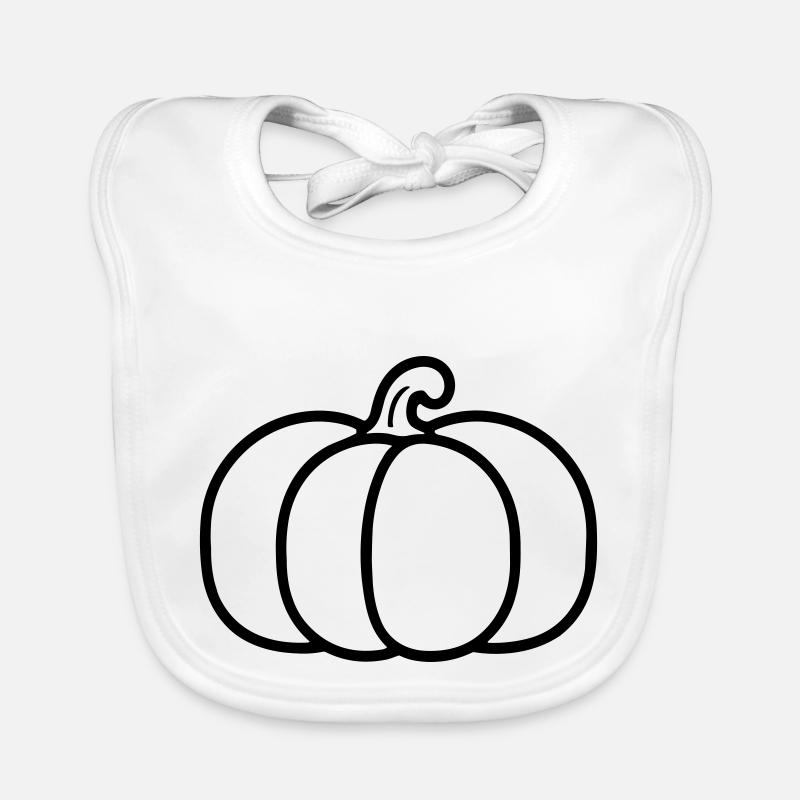 citrouille Bavoir bio Bébé