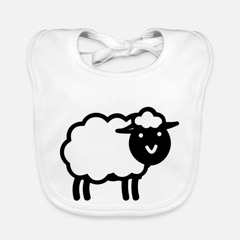mouton Bavoir bio Bébé