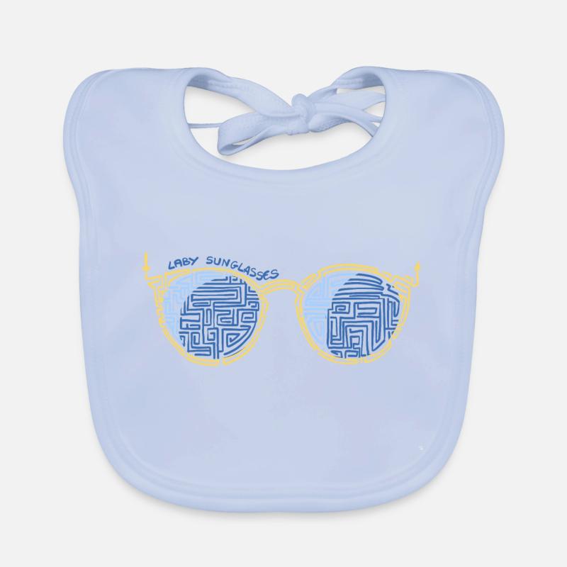 Laby Sunglasses 1 Organic Baby Bibs