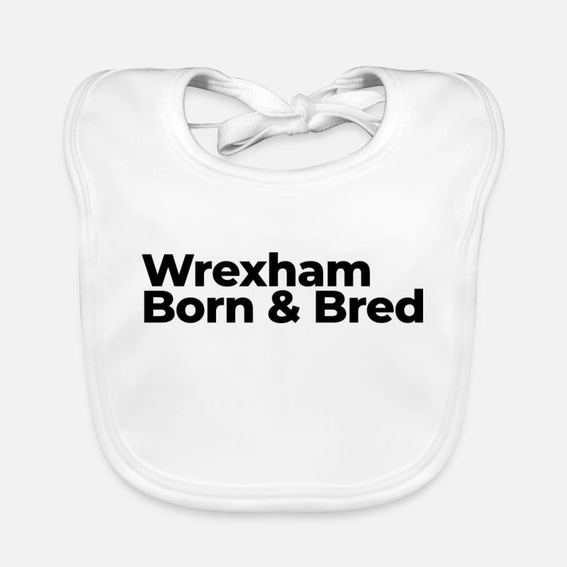Wrexham Born & Bred Organic Baby Bibs