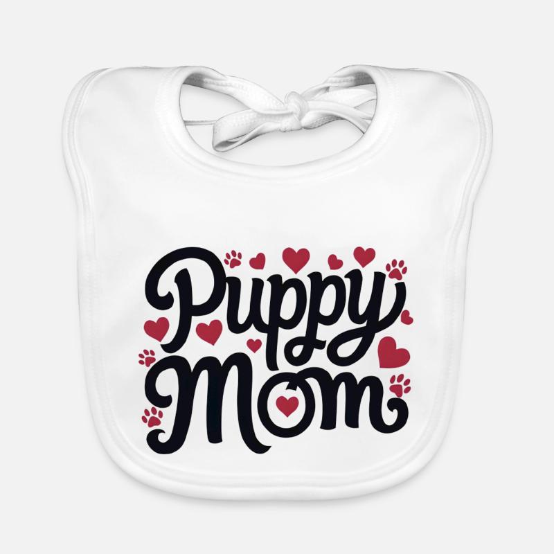 chiot chien Bavoir bio Bébé