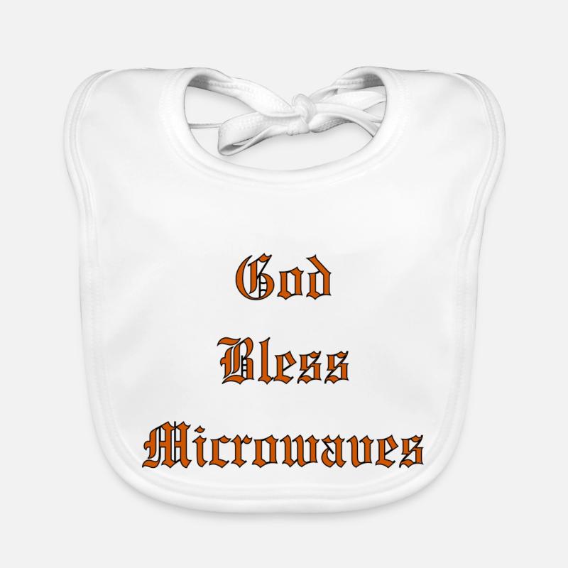 GodBlessMicro-ondes Bavoir bio Bébé