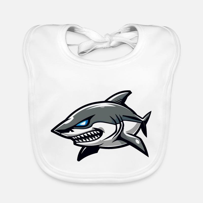 requin Bavoir bio Bébé