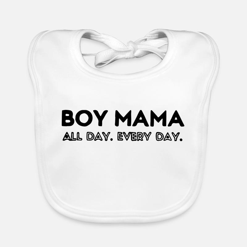 garçon maman Bavoir bio Bébé