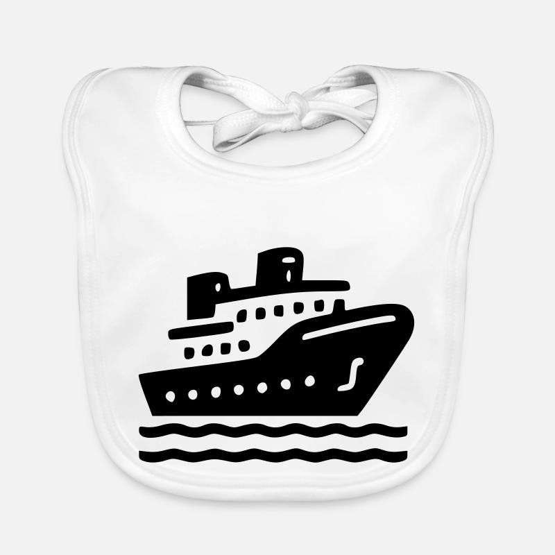 Bootsfahrt Baby Bio-Lätzchen