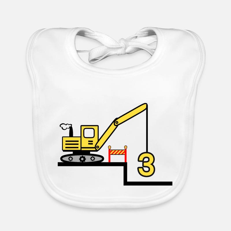 Bagger Baby Bio-Lätzchen