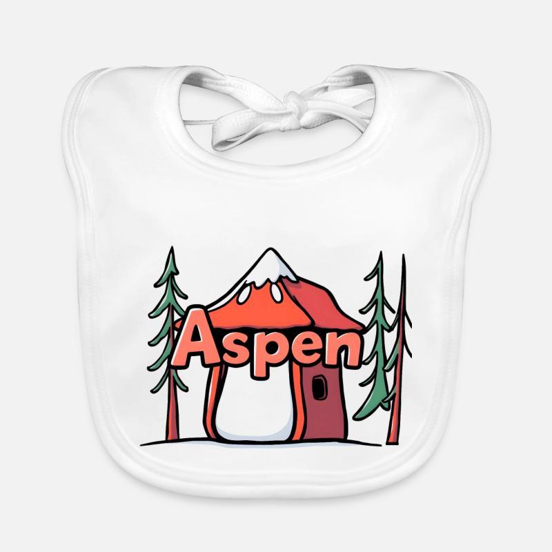 Aspen USA Geschenk Baby Bio-Lätzchen