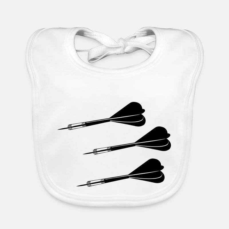 Fléchettes Bavoir bio Bébé