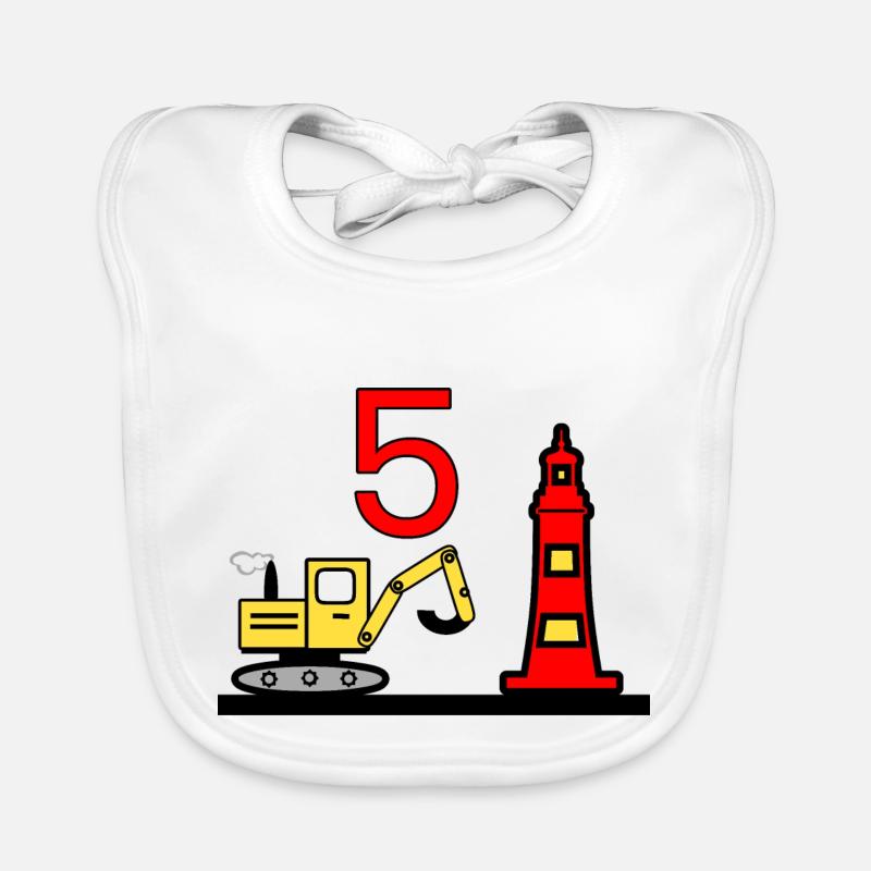 Bagger Baby Bio-Lätzchen