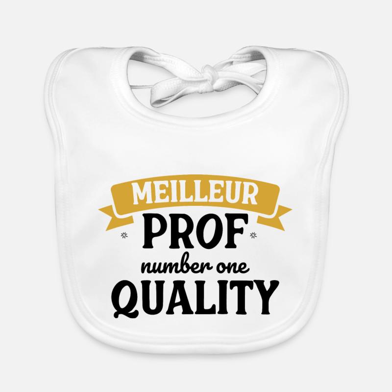 Bester Lehrer Baby Bio-Lätzchen